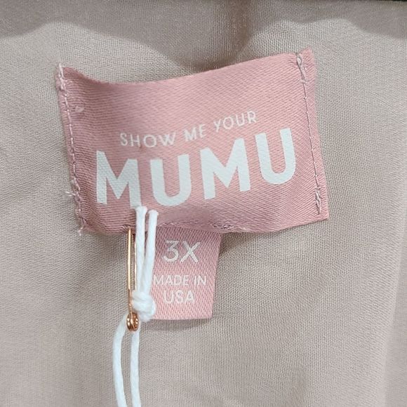 Show Me Your MuMu Cream Embellished Maxi Gown - Picture 4 of 4